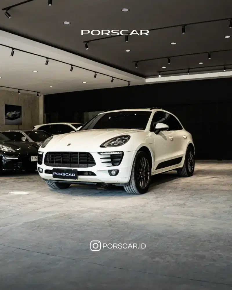 PORSCHE MACAN 2017 PUTIH COMPACT VELG UPGRADE