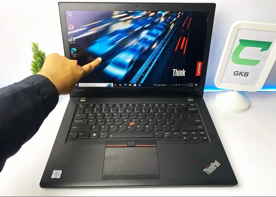 Laptop Lenovo Thinkpad T470 core i5 Layar Sentuh Ram 8gb ngebut backli