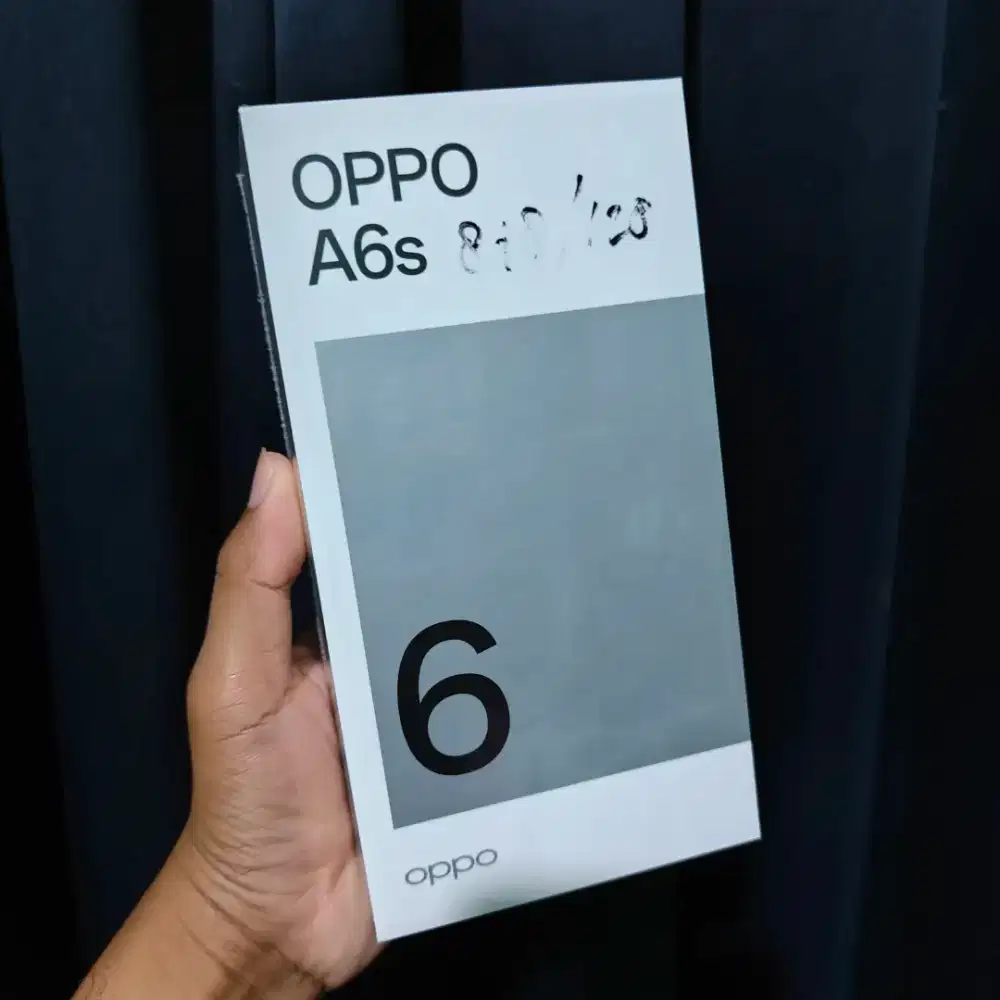 Oppo A6s 8/128 Segel Original Resmi Indonesia