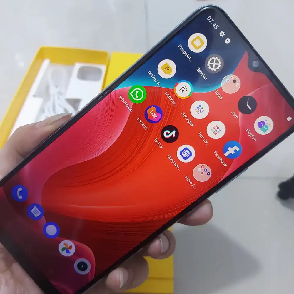 Realme C21y 4/64 Fullsett Mulus Siap Pake
