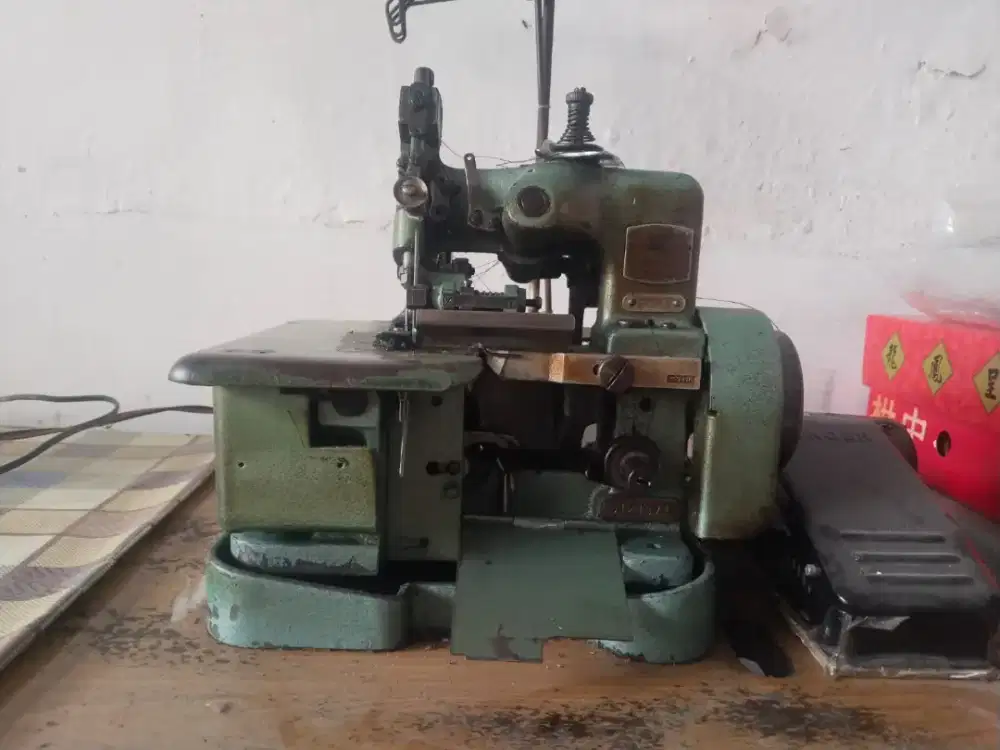 Mesin Obras Plus Kaki Free Alat Pembuat Kancing