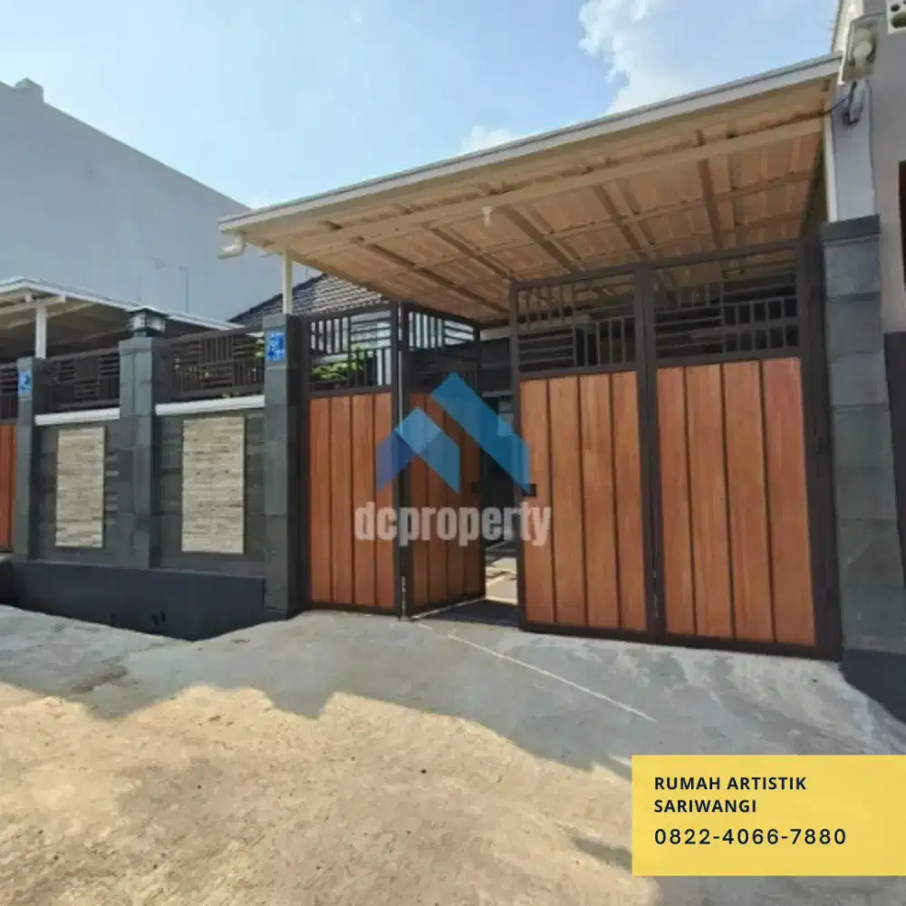 Rumah artistik siaphuni di Sariwangi dkt Gegerkalong pasteur