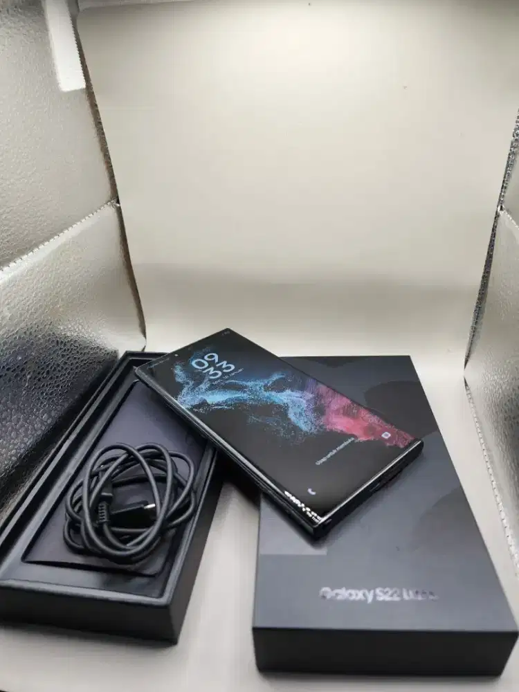 SAMSUNG S22 ULTRA 5G RAM 12/256GB ORIGINAL SEIN MULUS LIKE