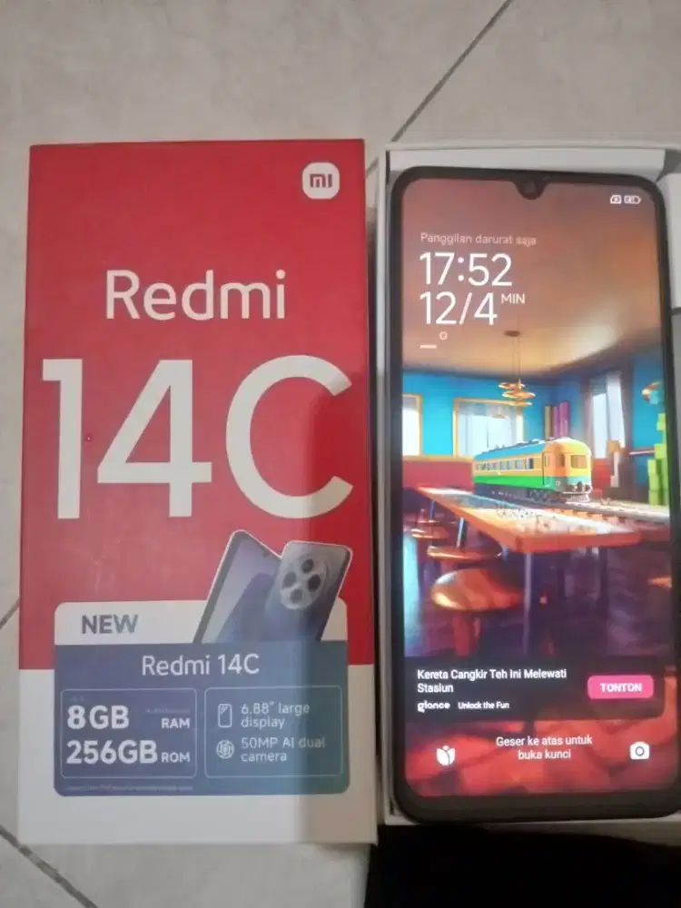 Redmi 14C warna ungu