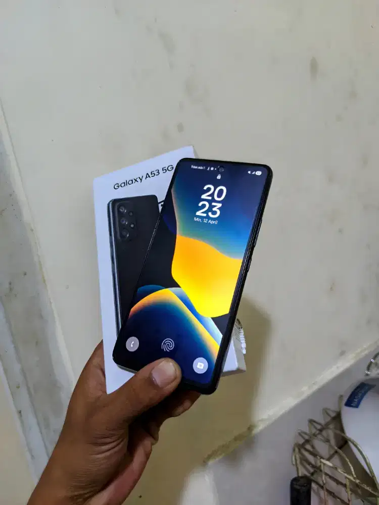 Samsung galaxy a53 fulset 5G Ram 8+8/256gb siap pakai