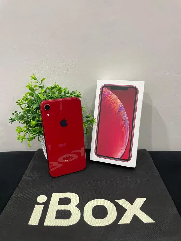 IPhone XR 64GB iBox Red mulus Fullset Ori BH 100% 3Utool 100 Permanent