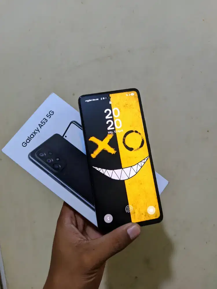 Samsung galaxy a53 fulset 5G Ram 8+8/256gb siap pakai