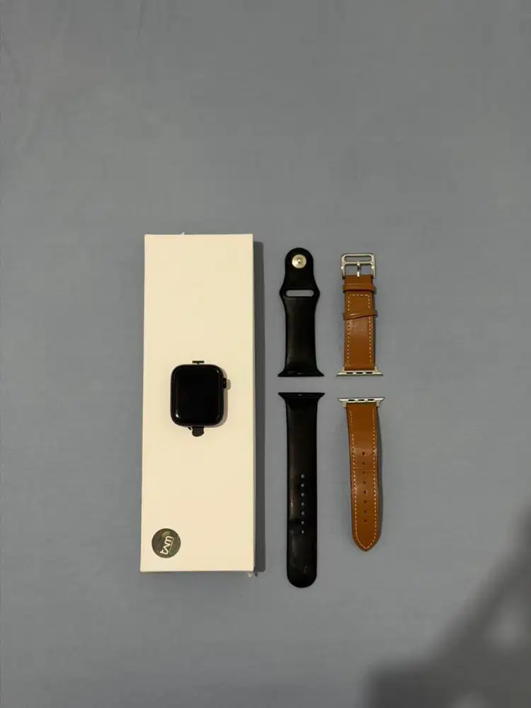 APPLE WATCH SE 2 44MM BLACK SECOND GARANSI RESMI LIKE NEW