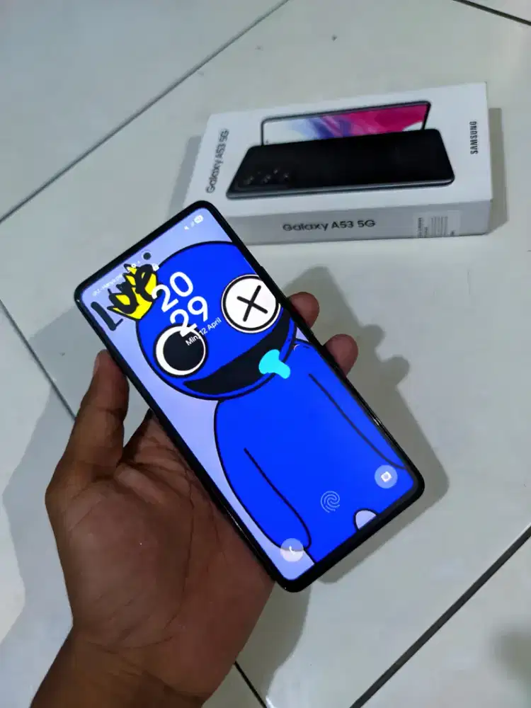 Samsung galaxy a53 fulset 5G Ram 8+8/256gb siap pakai