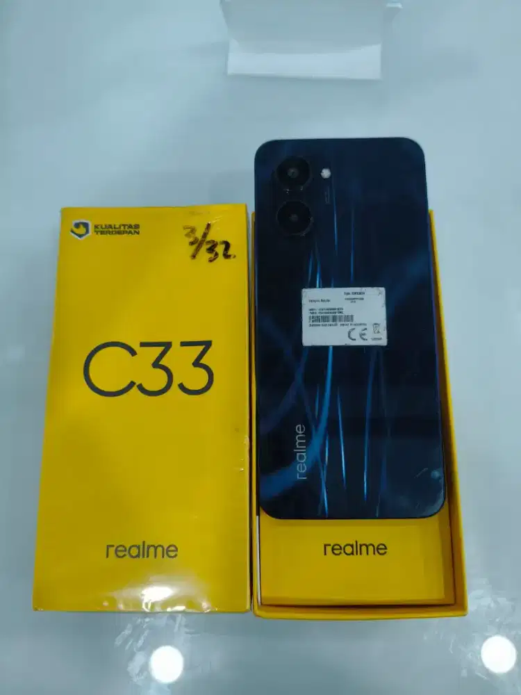 Di jual realme c33 3/32