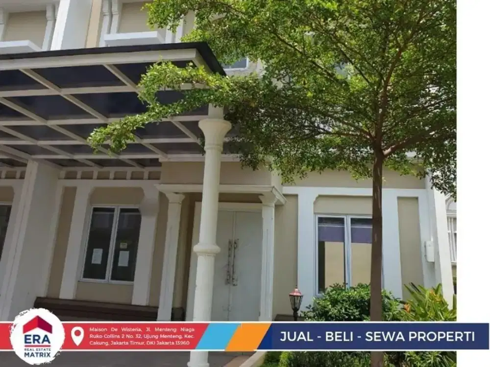 Jual atau sewa Rumah lebar 8 siap huni Lokasi Strategis Di Thames Jakarta Garden City (JGC) Cakung Jakarta Timur