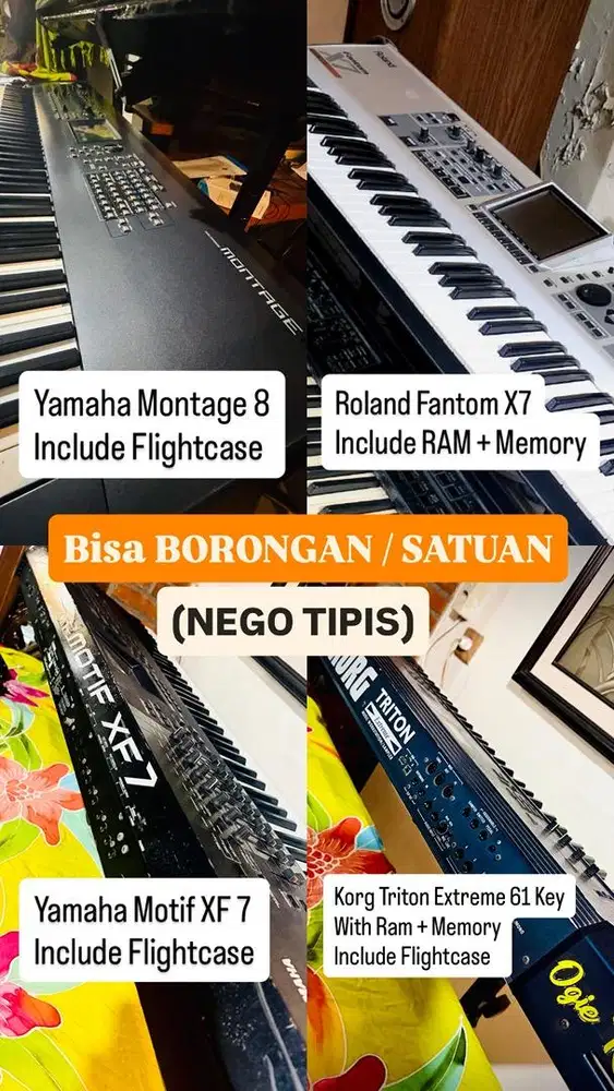 Jual BORONGAN / Satuan FLAGSHIP Synthesizer