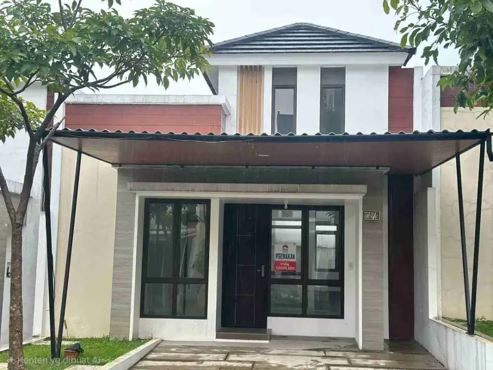 Hunian Modern Minimalis Fully Furnished di Cluster Eksklusif Sentul