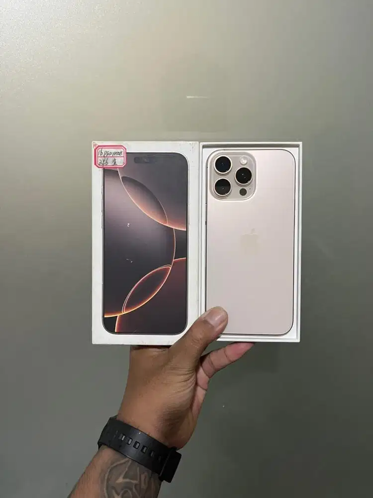 iphone 16 promax 256Gb inter all operator Dualsim set ori