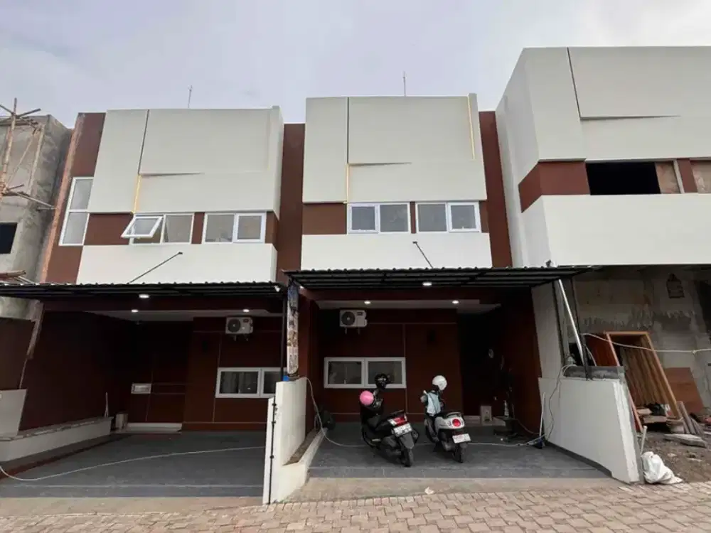 RUmah cluster Limo,sisa 1 unit lagi,strategis hanya 650meter ke pintu Toll