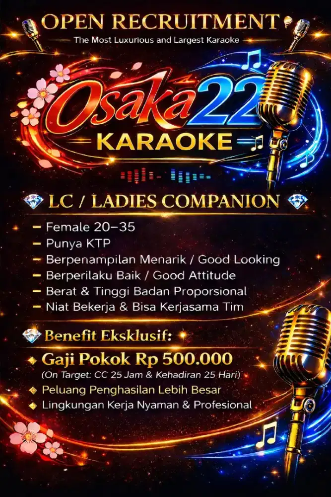 Lowongan pemandu karaoke