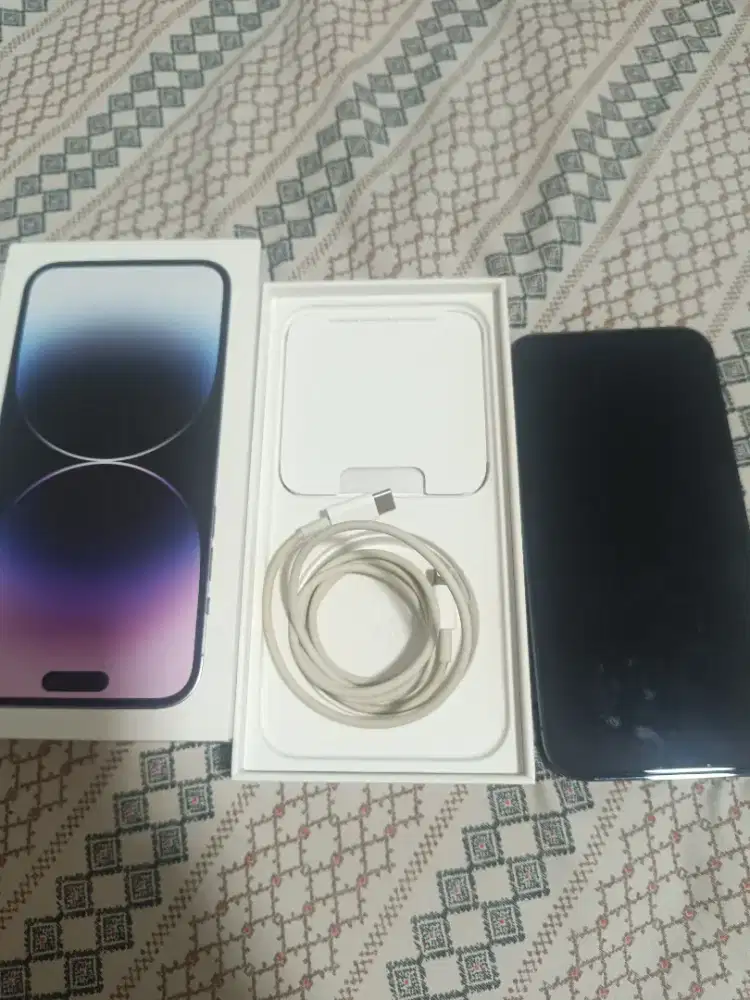 DIJUAL IPHONE 14PROMAX 256 EX IBOX