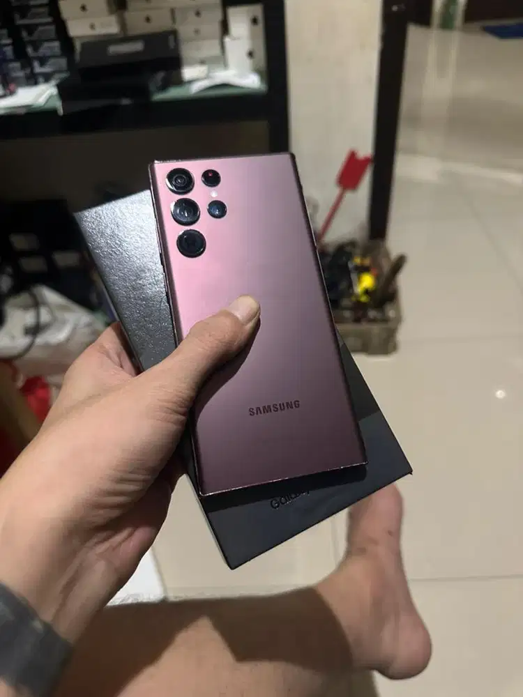 samsung galaxy s22 ultra 256gb fullset sein indo