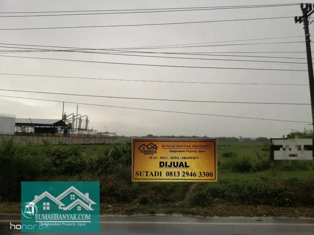 Jual Tanah Murah & Strategis Tepi JL Nasional Blora – Cepu, 500 Ribuan