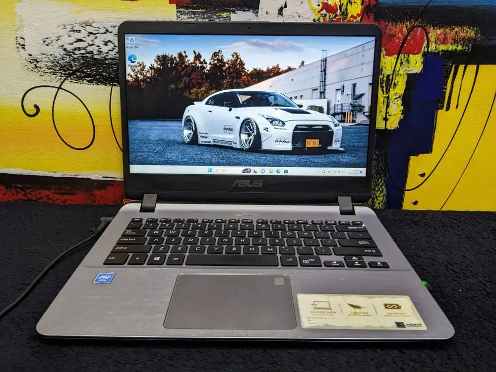 Laptop Asus Vivobook 14 X407 Intel Celeron 4/HDD 1000GB Siap Pakai