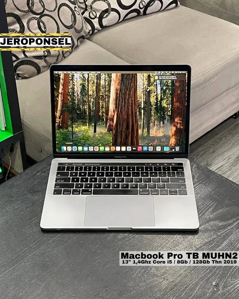 MACBOOK PRO 2019 13” 8/128GB GRAY ORIGINAL GARANSI