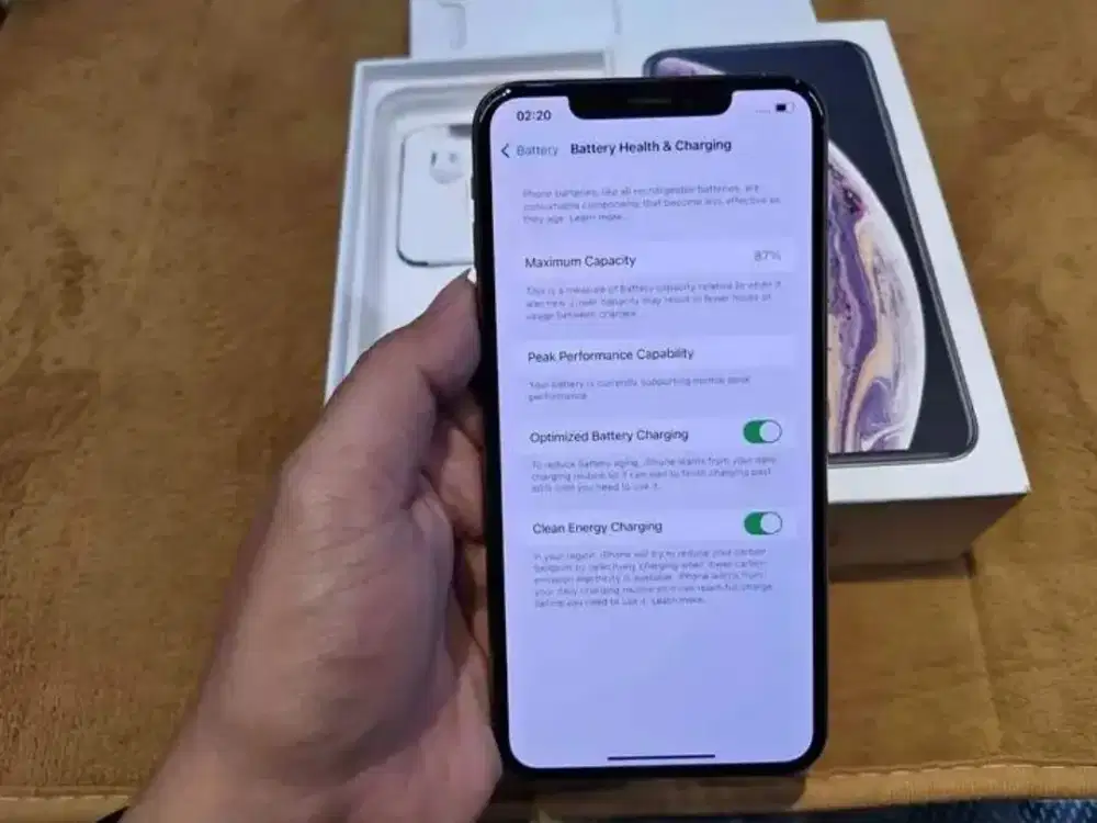 iPhone xs max 256gb fullset