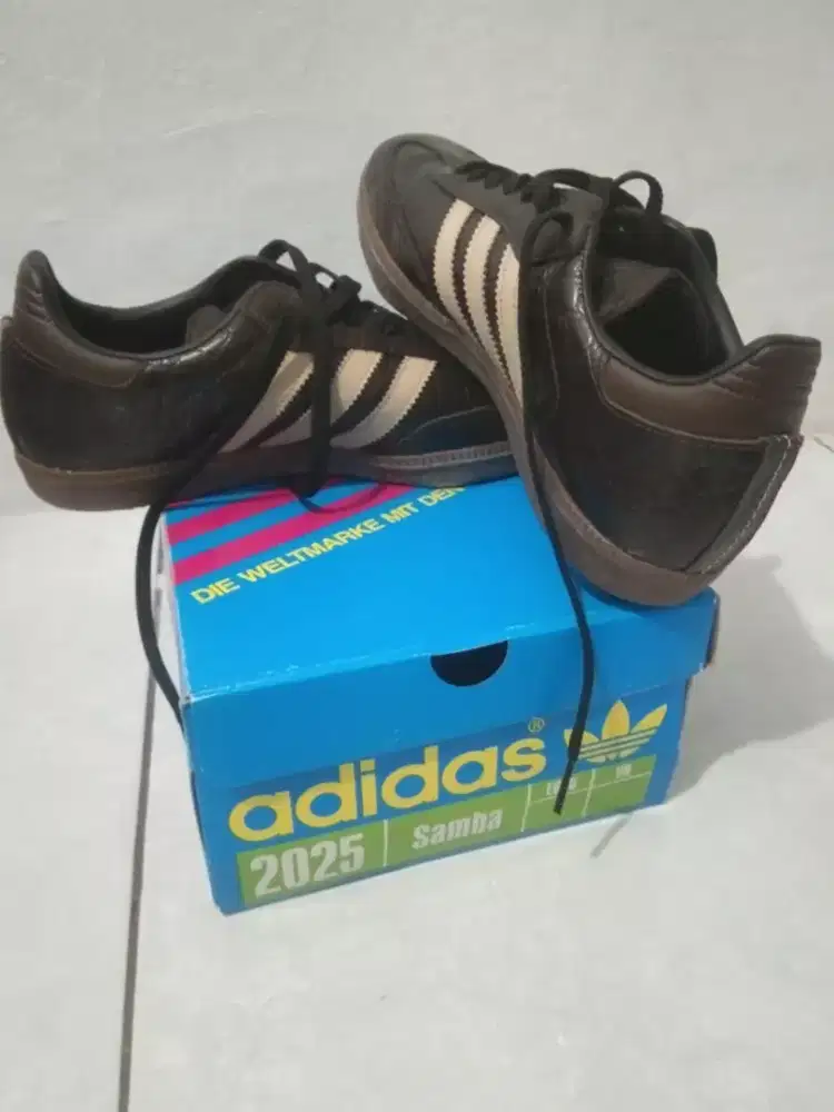 jual sepatu adidas samba kulit