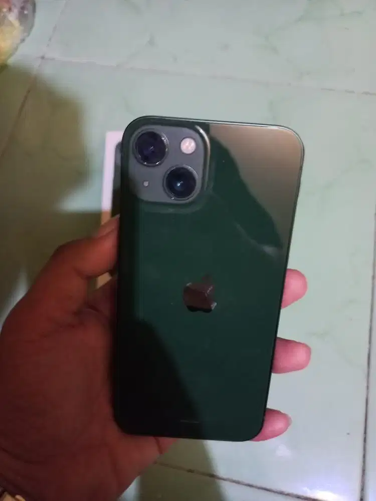DIJUAL iPhone 13 Green iBox 128GB FULLSET
