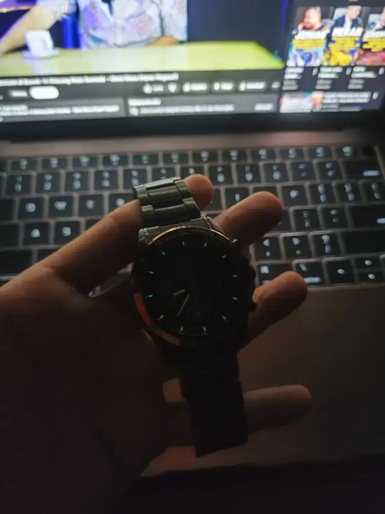 Seiko criteria chronograph SNDF67P1 sapphire crystal