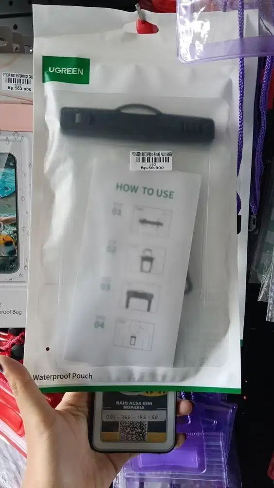 UGREEN WATERPROOF PHONE POUCH 60959