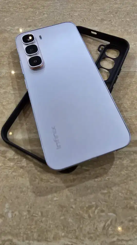 infinix hot 60 pro 8/256 silver mulus fullset ori no minus