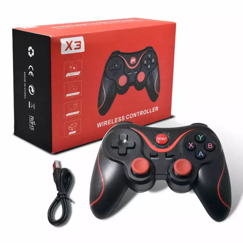Gamepad X3 Wireless Bluetooth – Mulus Like New, Siap Pakai!