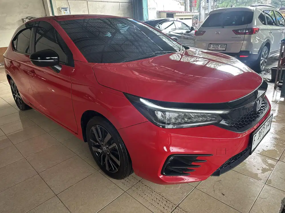 Honda All New City Hatchback RS CVT 2022 Merah Metalik