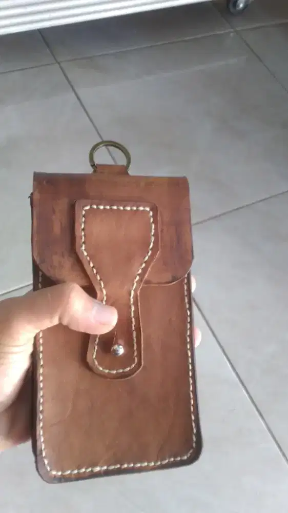 Sarung hp kulit asli