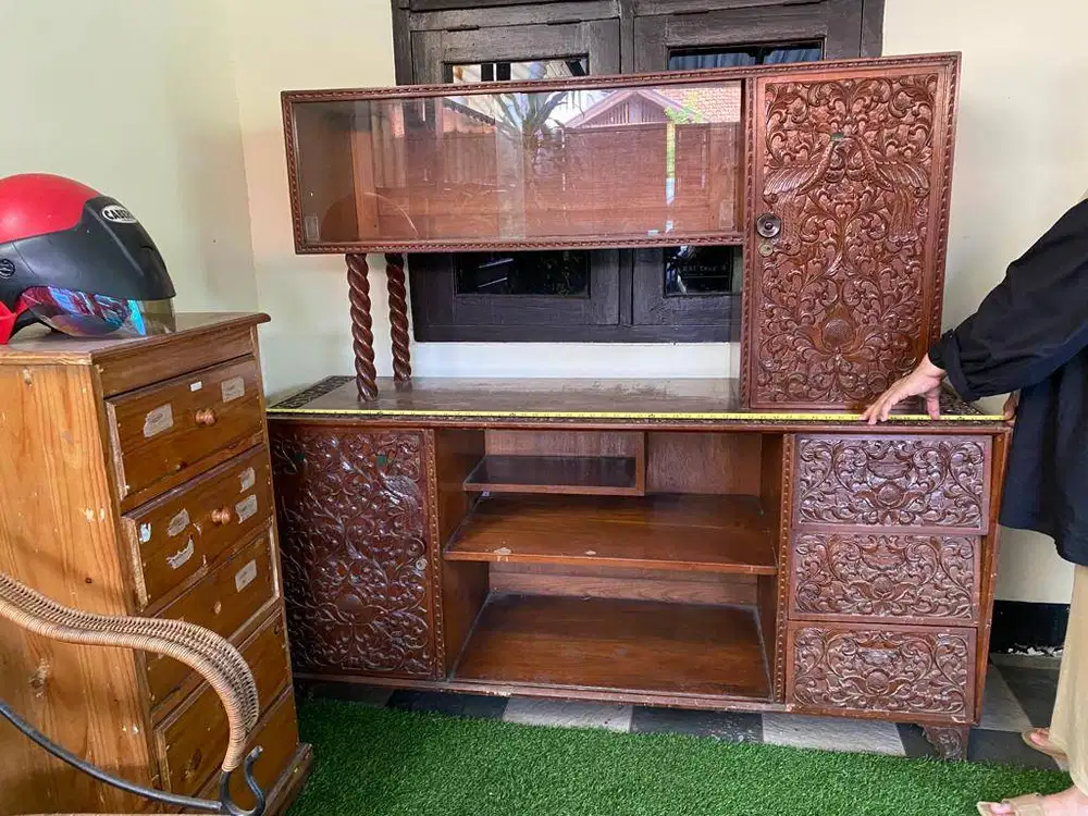 Jual macam meubel jati, kaca rias dll