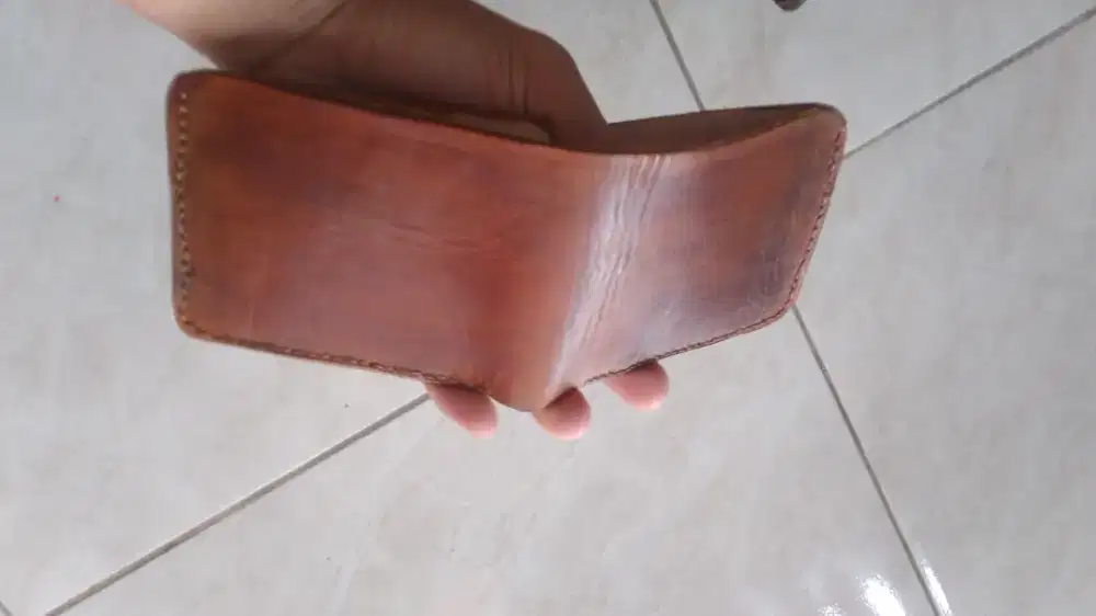 Dompet uang kulit asli model vintage
