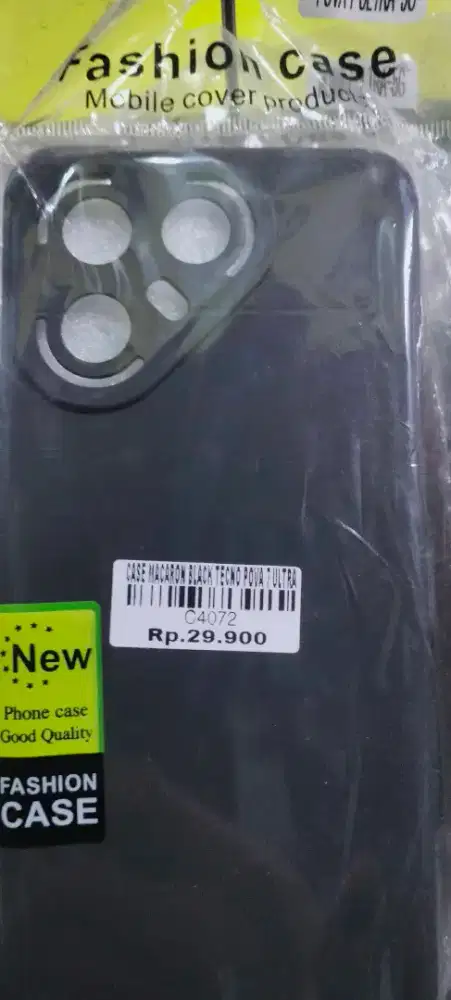 CASE MACARON BLACK TECNO  POVA 7 ULTRA