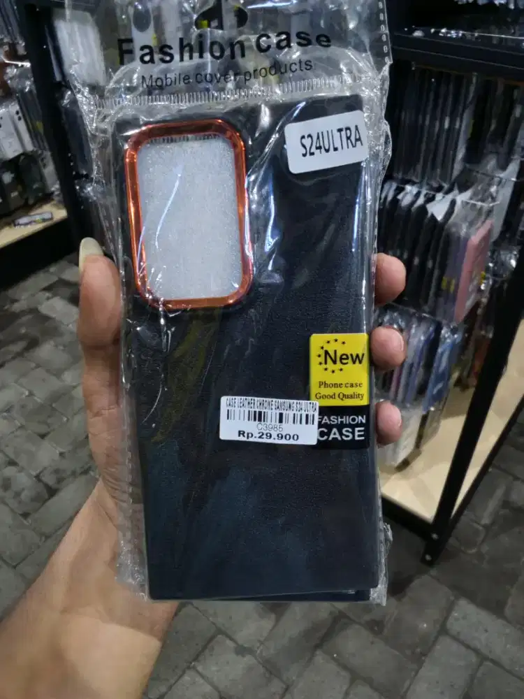 CASE LEATHER CHROME SAMSUNG S24 ULTRA ATLANTIS DASYAT