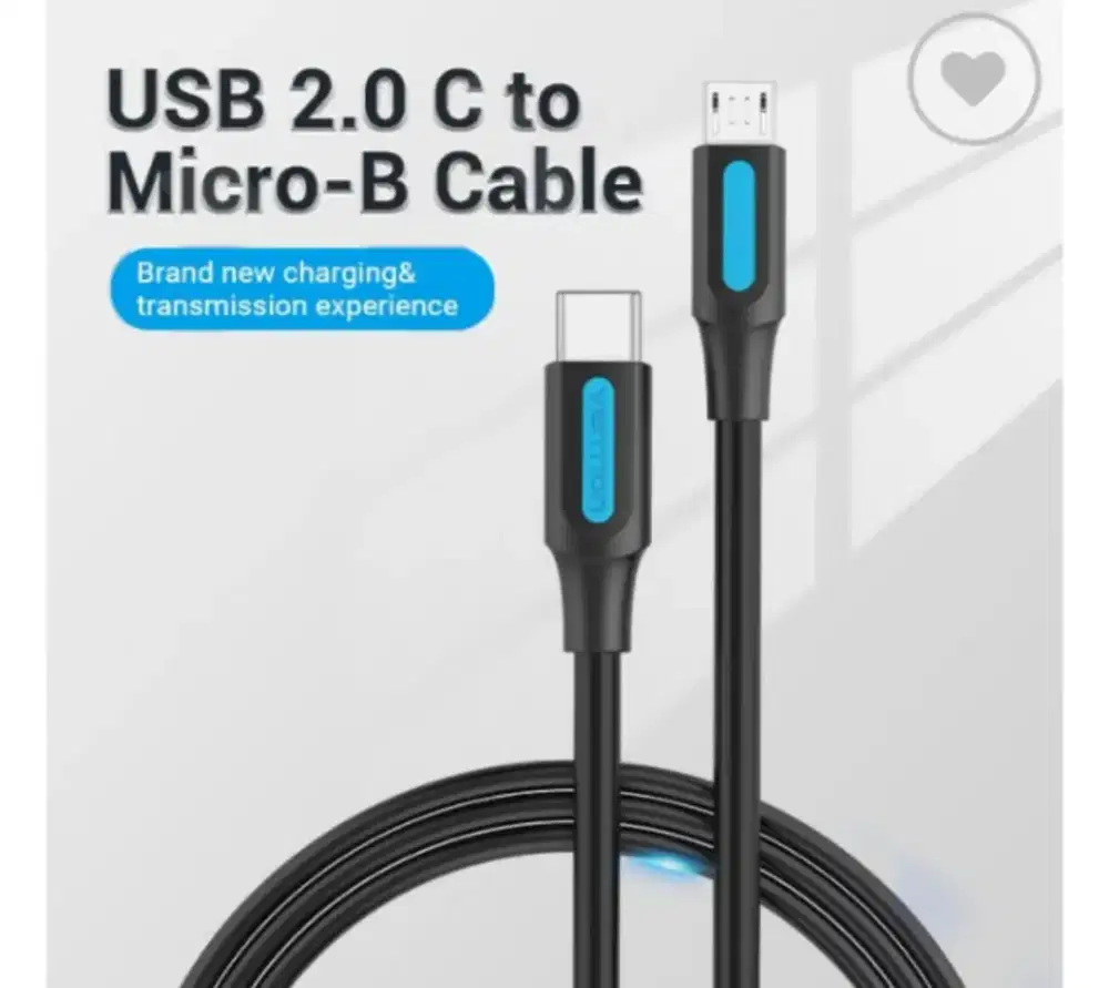 Cable cas type C to Micro usb