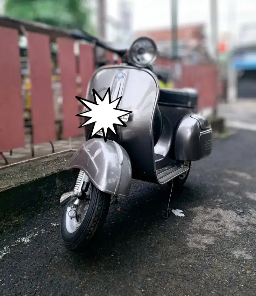 Vespa Sprint Tahun 73. Pajak on