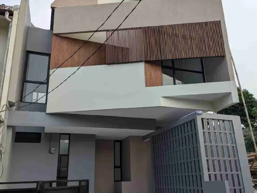 rumah dijual Bintaro baru gaya modern tropis, 13596