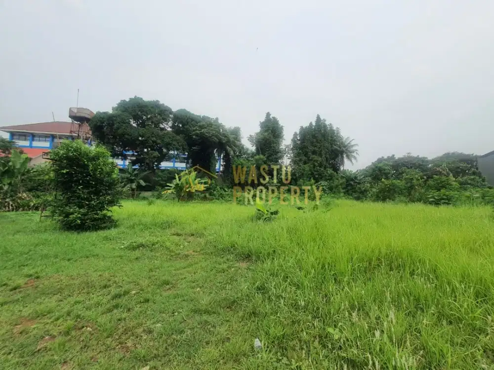 Tanah Luas Siap Dikembangkan Dekat SMK N 63 Jakarta