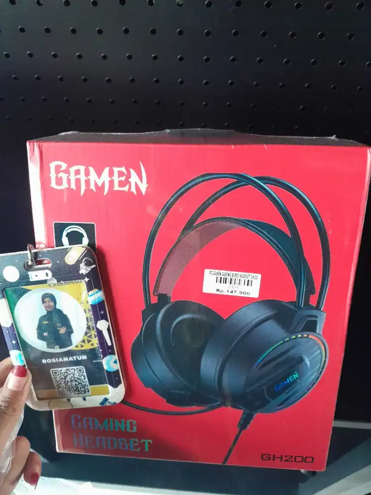 GAMEN GAMING WIRED HEADSET GH200 ATLANTIS DAHSYAT