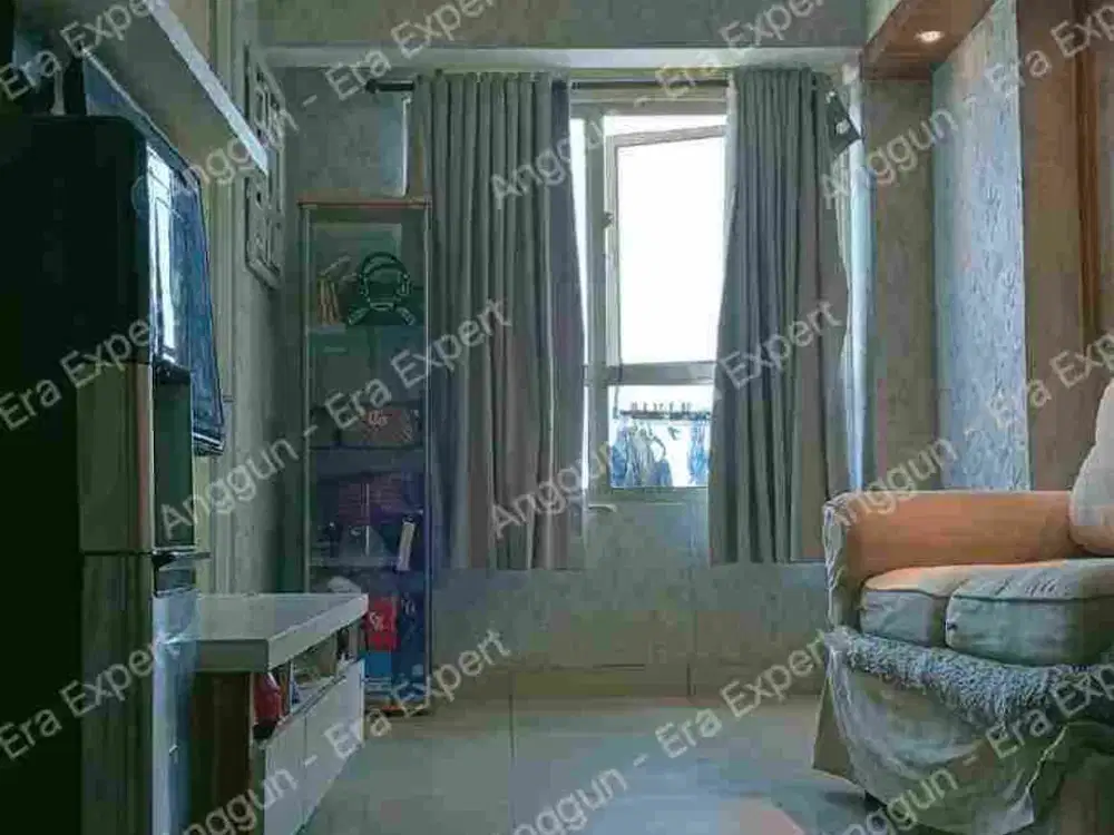Dijual unit 2BR tower Fresia Lt. 21 Furnished Apt springlake view Al-Azhar