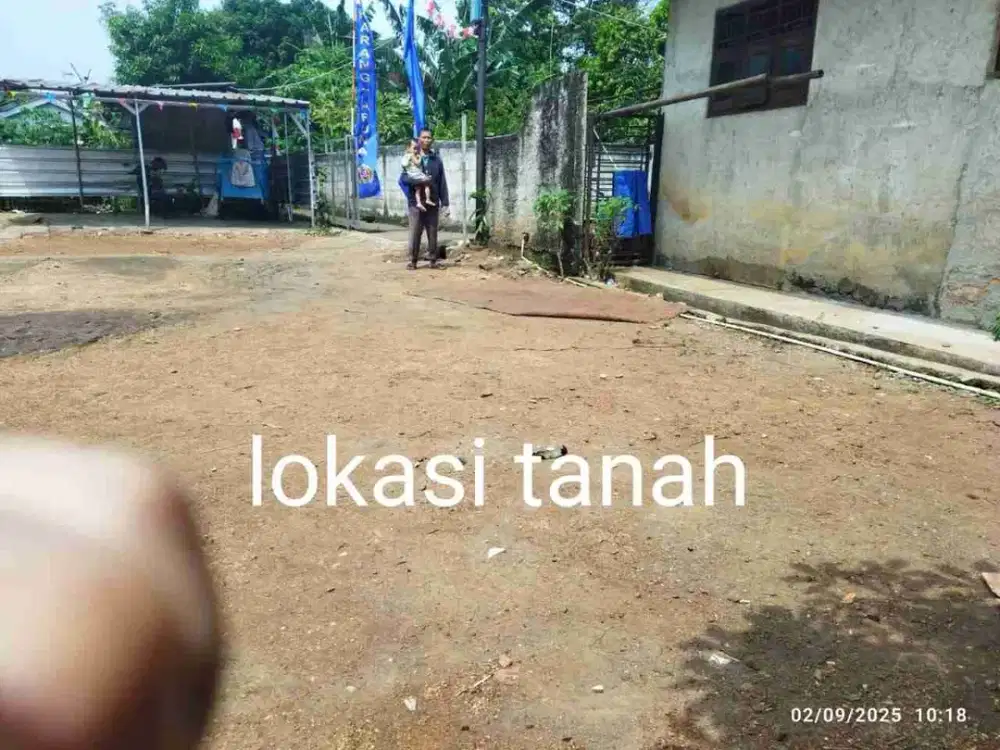 Dijual tanah 140 meter harga 2,2 jt nego permeter