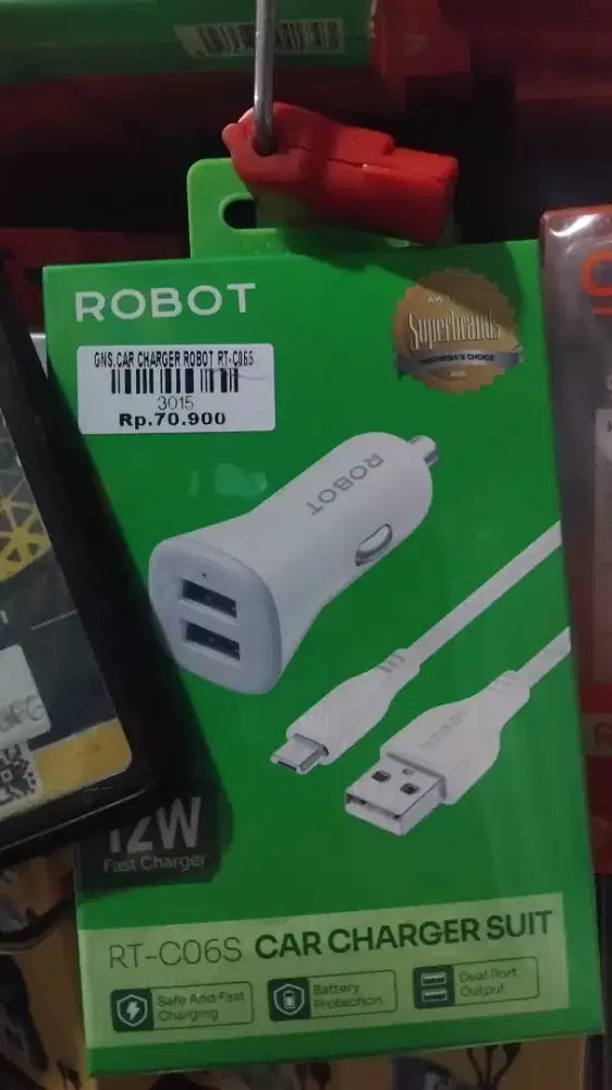 CAR CHARGER ROBOT RT-C06S | ATLANTIS DAHSYAT