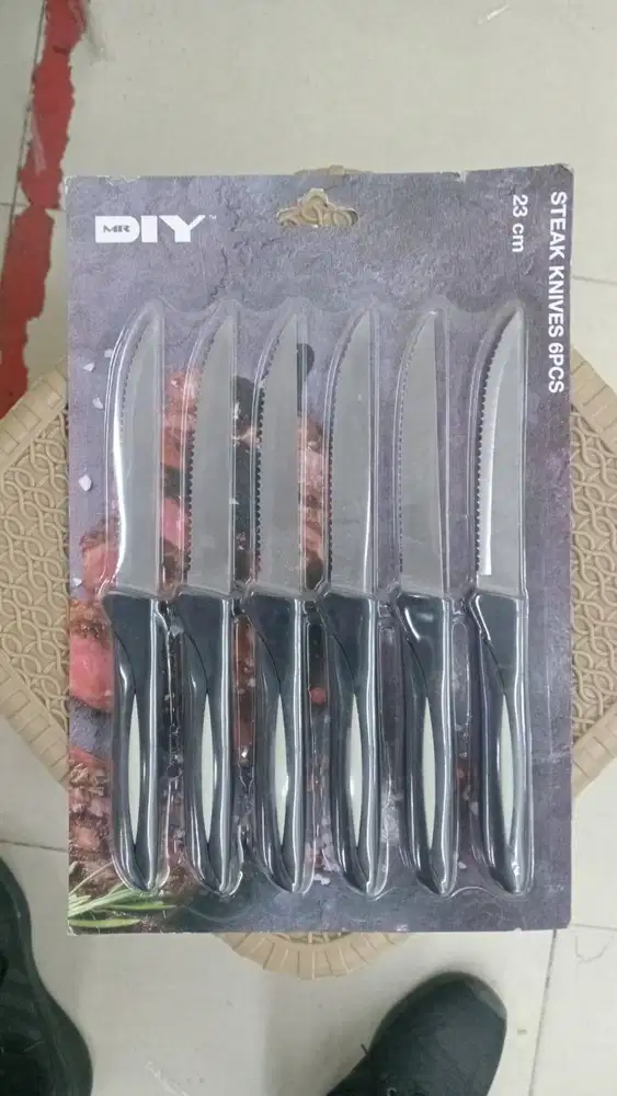 Pisau Steak 6 Pcs