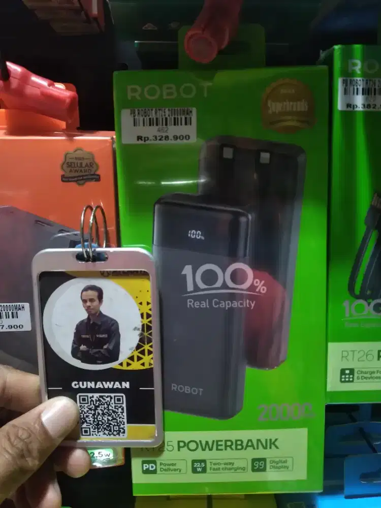 Power bank ROBOT RT25 ATLANTIS DAHSYAT