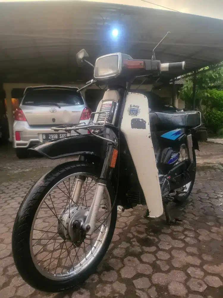 Suzuki Bravo RC 100 Black Edition 2002 Surat Lengkap Full Orisinil