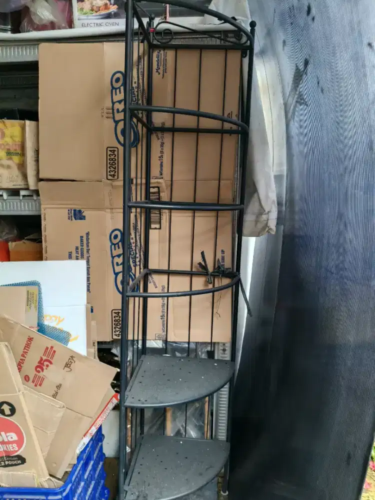 JUAL RAK BESI SUDUT 6 TINGKAT